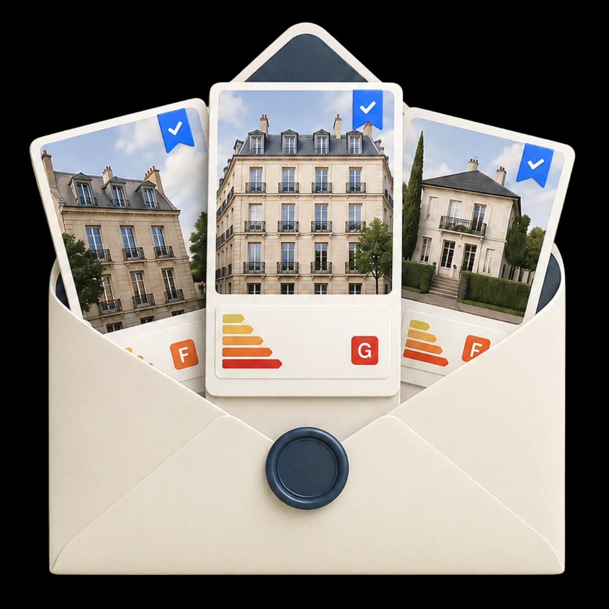 Dossier de biens immobiliers DPE F et G à prioriser